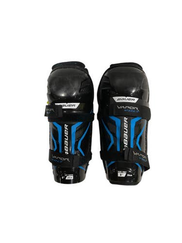 Used Bauer Vapor Volt Youth Shin Guards Black 8" 11847-s000033020