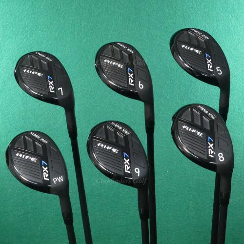 Rife Golf RX7 Hybrid 5-PW Iron Set TaylorMade REAX 65 Graphite Regular