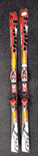 Used Volkl World Cup Racetiger 170 Cm Men's Downhill Ski Combo 11847-s000012692