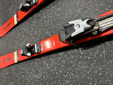 Used Head Team Boys Dh Ski Binding Red 120 Cm 11847-s000023725