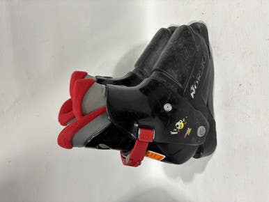 Used Nordica Super Boys Dh Ski Boot Black 205 Mp - J01 11847-s000023742