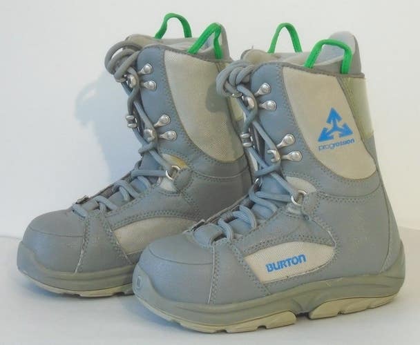 Burton Progression Snowboard Youth Boots - Size 3 / Mondo 21 Used