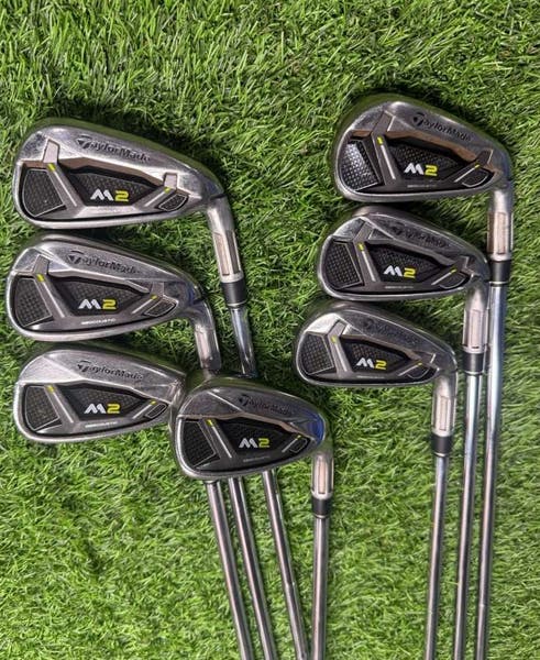 TaylorMade - M2 - IRON SET 4-Pw - Steel - REAX 88 - Stiff Flex
