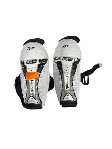 Used Reebok Sc 87 4 Junior Shin Guards White 10" 11847-s000030700