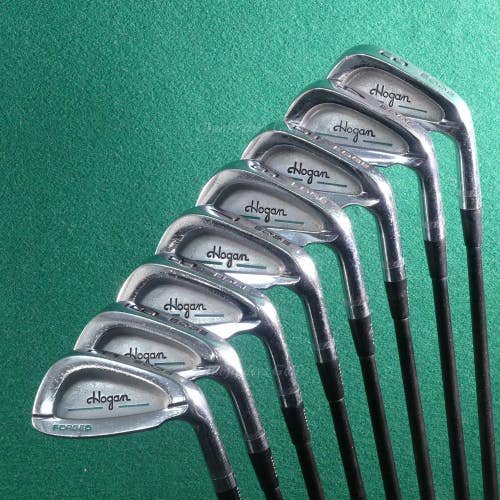 Lady Ben Hogan Edge Forged 3-EW Iron Set Legend High Performance Graphite Ladies