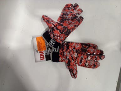 Used Wilson Receiver Gloves Fb Gloves Black Sm 11847-s000021165