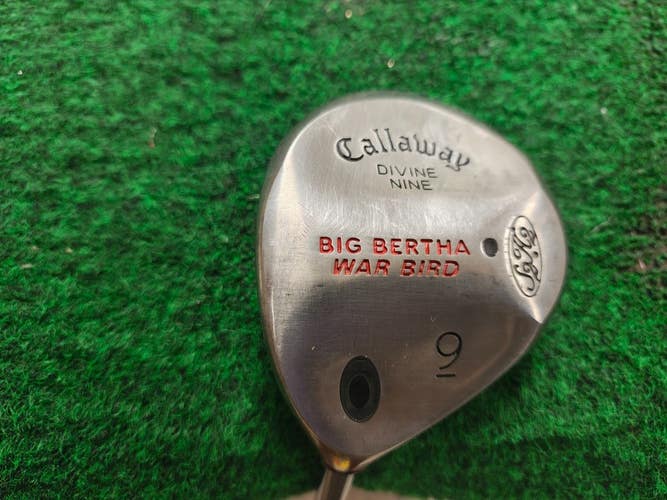 Callaway Big Bertha Warbird Fairway Divine Nine 9 Wood Regular Flex Left Handed