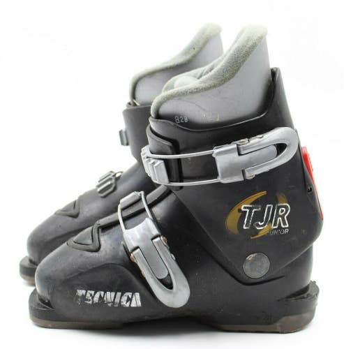 Tecnica TJR Kids Ski Boots - Size 1 / Mondo 19 Used