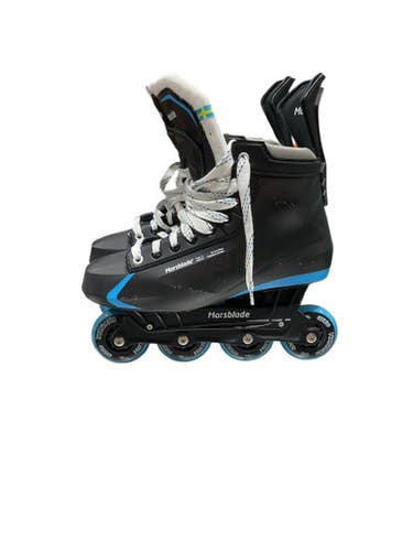 Used Marsblade Roller Hockey Skates Black Senior 11.5 11847-s000030789
