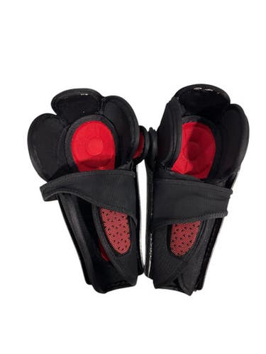 Used Pure Hockey Shinguards Junior Shin Guards Black 10" 11847-s000030827