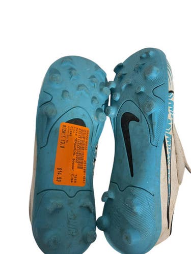Used Nike Soccer Cleats White Youth 13.0 11847-s000030933