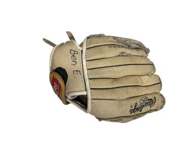 Used Rawlings H100bc Bb Sb Glove Rh Throw Brown 10" 11847-s000031068