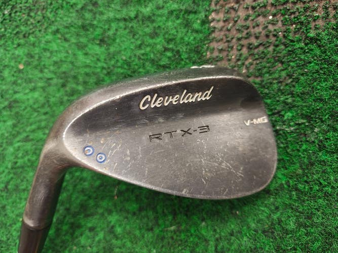 Cleveland RTX-3 V-MG Black Pitching Wedge PW 48 Degree 48.08 Left Handed LH
