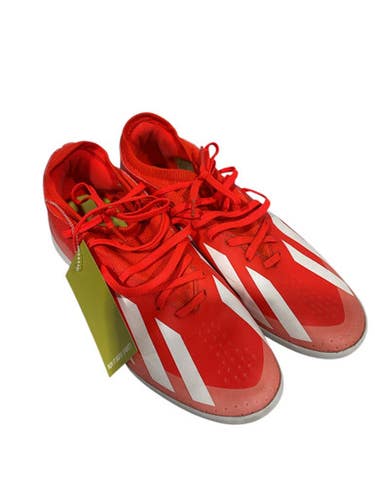 Used Adidas Soccer Indoor Shoes Red Senior 8.5 11847-s000031208