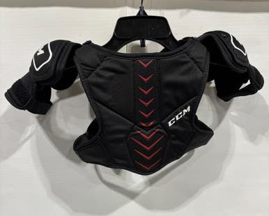 Used Ccm Qlt Edge Youth Shoulder Pads Lg 11847-s000022256