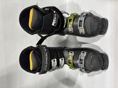 Used Salomon Xwave 9.0 Mens Dh Ski Boot Black 260 Mp - M08 - W09 11847-s000023026