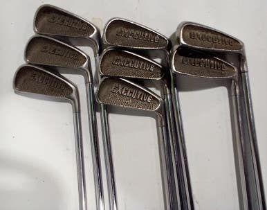 Used Spalding Executive 3i-pw Regular Flex Steel Shaft Iron Sets 11847-s000011344