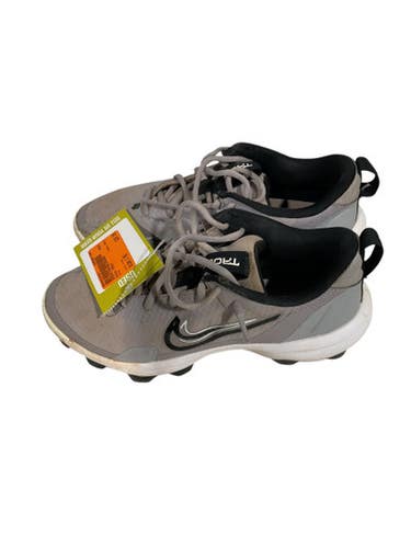 Used Nike Trout Bb Sb Cleats Grey Junior 05 11847-s000029201