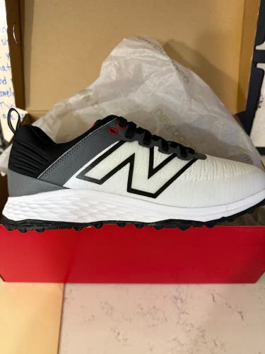 Gray Men's Size M 8.5 (W 9.5) Adult New Balance Golf Shoes (New)