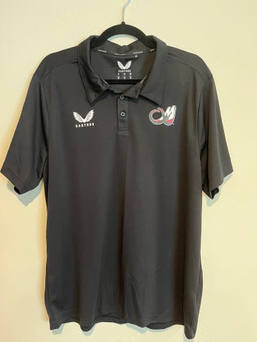 Colorado Mammoth Black Travel Polo