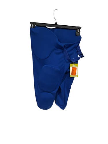 Used Russell Adult Fb Integrated Pants Royal Blue Md 11847-s000031512