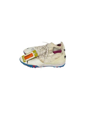 Used Puma Soccer Indoor Shoes White Senior 9.5 11847-s000031698