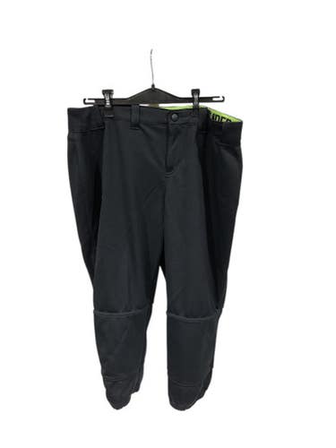 Used Under Armour Softball Pants Bb Sb Pant Womens Navy Blue Lg 11847-s000031266