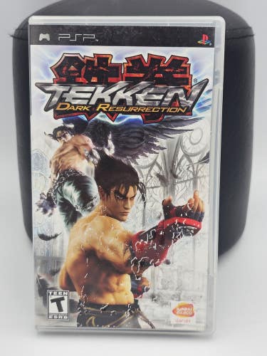 Tekken: Dark Resurrection (Sony PSP, 2006) Complete CIB Manual BLACK LABEL