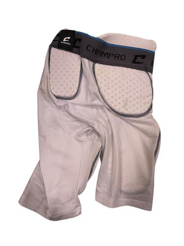 Used Champro Youth Fb Integrated Pants White Lg 11847-s000031281