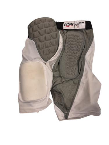 Used Schutt Youth Fb Integrated Pants White Md 11847-s000031286