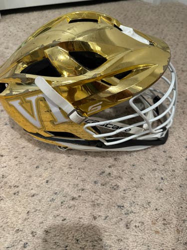 Cascade S Chrome Gold Helmet (Used)