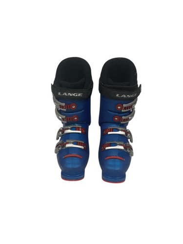 Used Lange Boys Dh Ski Boot Royal Blue 230 Mp - J05 - W06 11847-s000032710