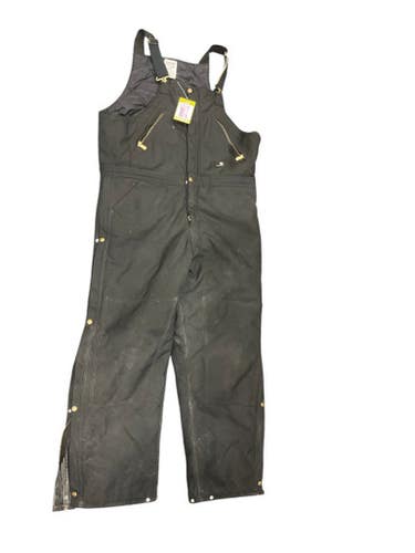 Used Carhartt Snow Bibs M Black Senior 11847-s000032794