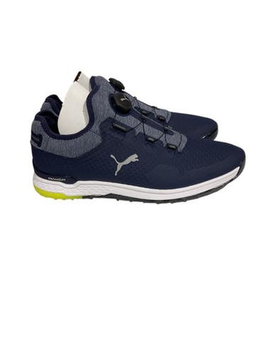 Used Puma Mens Golf Shoes Navy Blue Senior 8 11847-s000032304