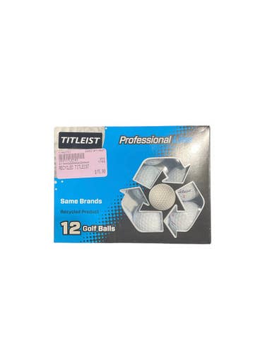 New Recycled Titleist 11847-353titleist