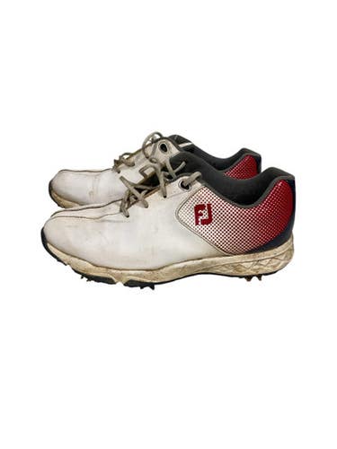 Used Footjoy (already In As Foot Joy) Mens Golf Shoes White Senior 4 11847-s000033144
