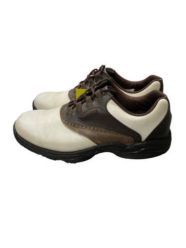 Used Foot Joy Mens Golf Shoes White Senior 9.5 11847-s000033995