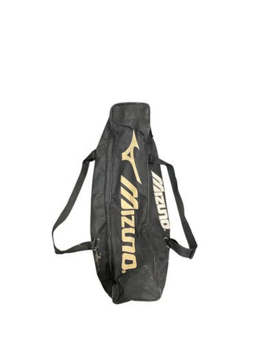 Used Mizuno Futsac Bb Sb Player Carry Bag Black 11847-s000034032