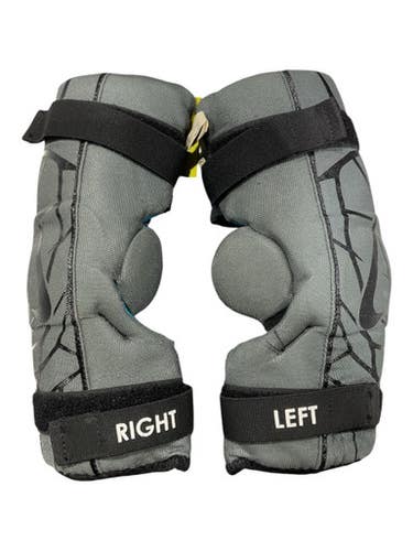 Used Nike Vapor Lt Lacrosse Arm Pads Guards Grey Md 11847-s000035683