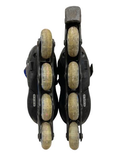 Used Aerowheels Abec-5 Junior Rec Fitness Skates Black Adjustable 11847-s000035667