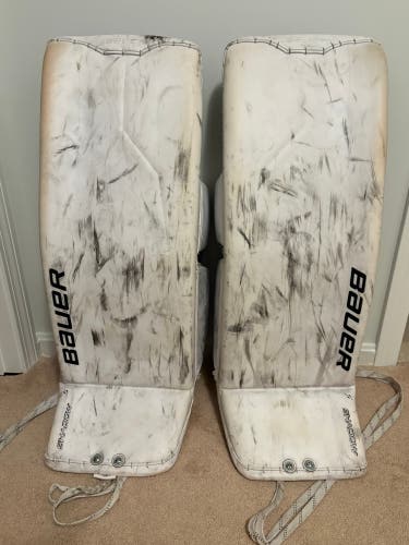 33" (Small) Bauer Supreme Shadow Goalie Leg Pads (Used)