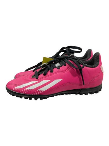 Used Adidas Soccer Indoor Shoes Pink Junior 02 11847-s000035798