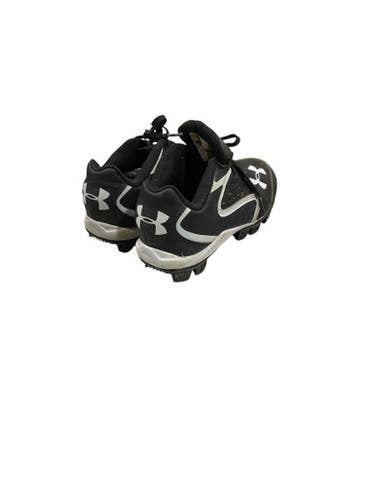 Used Under Armour Authentic Collection Bb Sb Cleats Black Youth 12.0 11847-s000035815