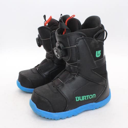 Burton Progression BOA Junior Snowboard Boots - Size 5 / Mondo 23 Used