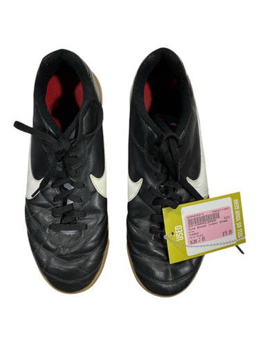 Used Nike Soccer Indoor Shoes Black Junior 05 11847-s000035872