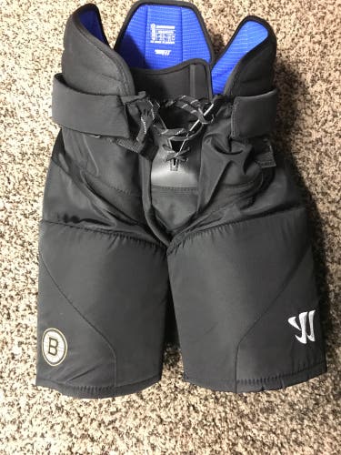 BOSTON BRUINS - WARRIOR COVERT PRO STOCK HOCKEY PANTS - Size MED