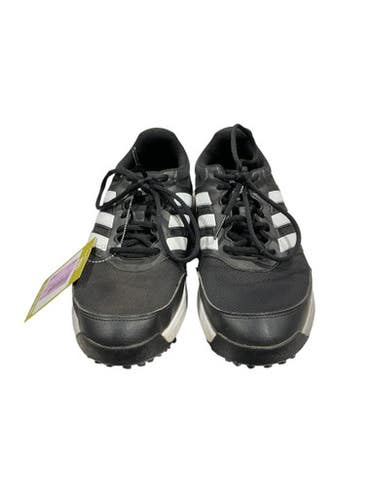 Used Adidas Mens Golf Shoes Black Senior 9 11847-s000033698