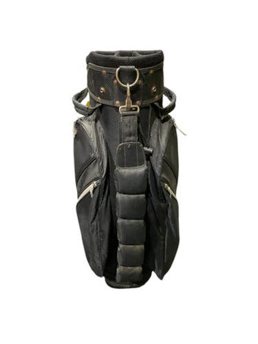 Used Rj Golf Mens Cart Bag Black 11847-s000033695