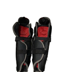 Used Ccm Junior Shin Guards Black 11" 11847-s000035603