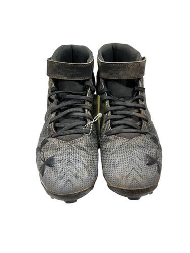 Used Under Armour Bb Cleats Bb Sb Cleats Black Junior 02 11847-s000034473